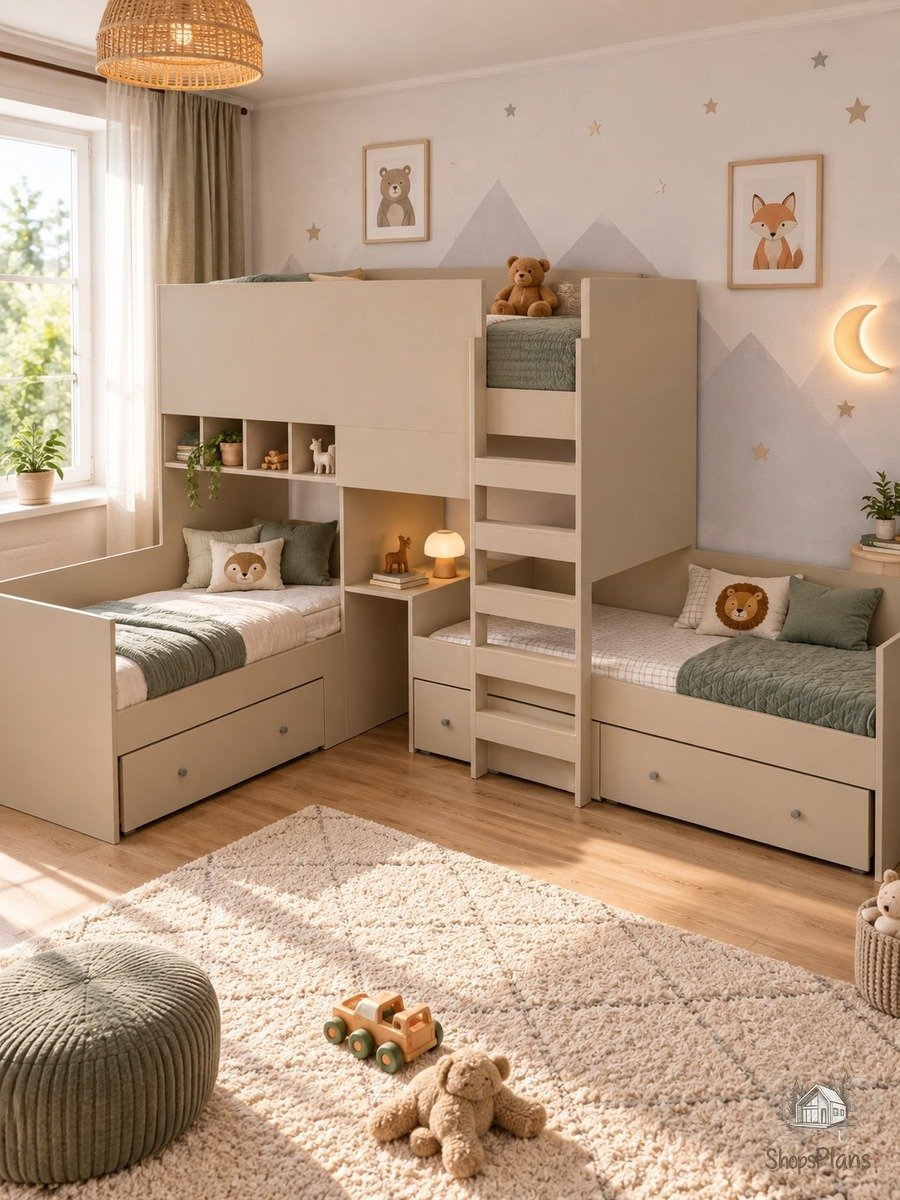 Kids Corner Bunk Bed - Photo 3