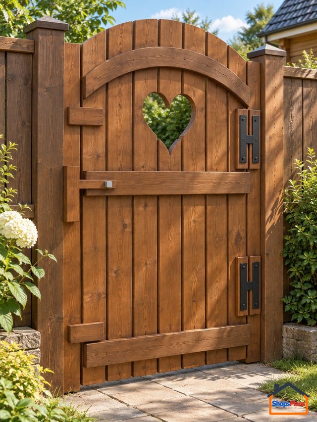Classic Single Leaf Garden Gate