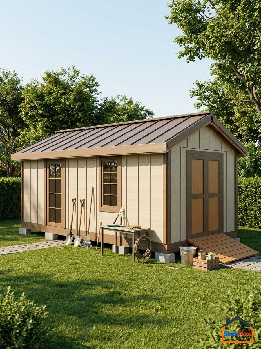 Gable Roof Garden Shed - Photo 1