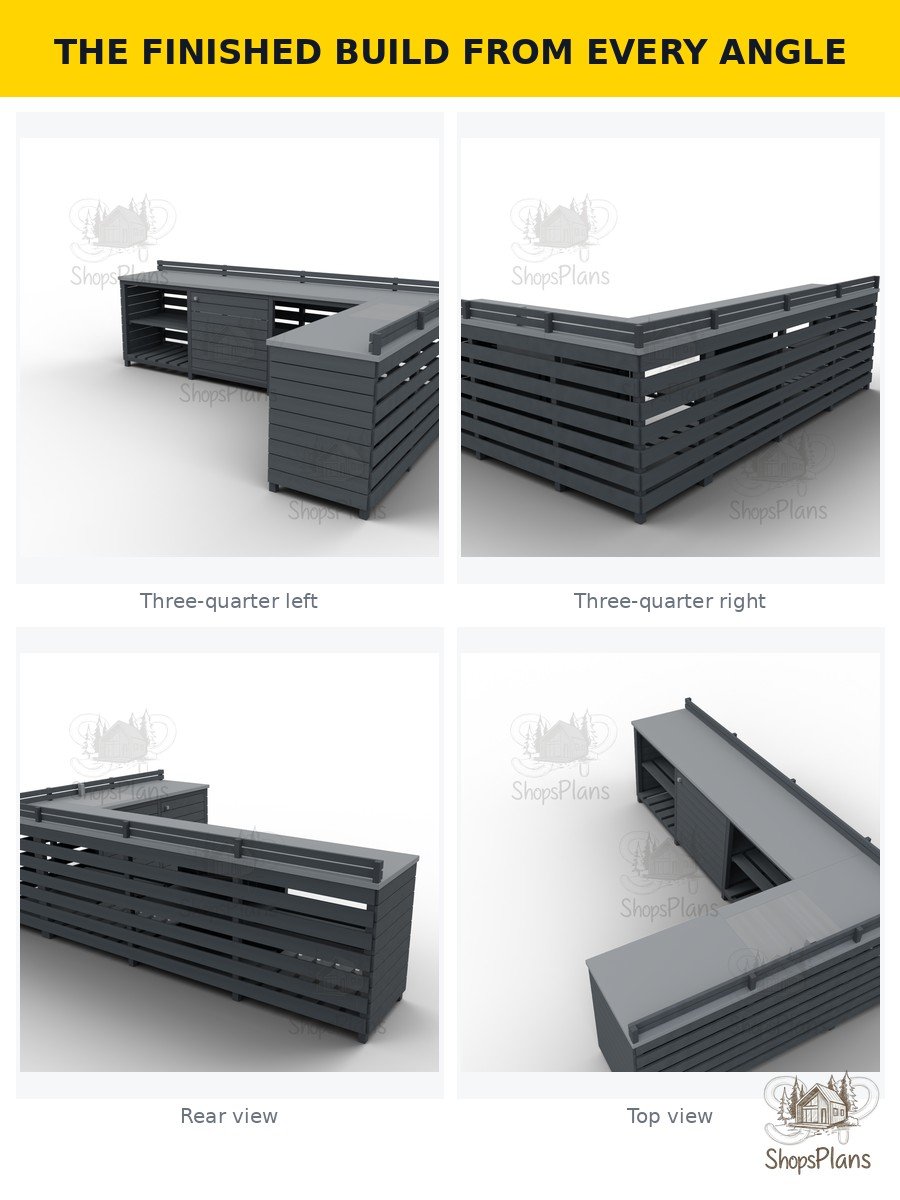 Modular Corner Outdoor Kitchen - Photo 7