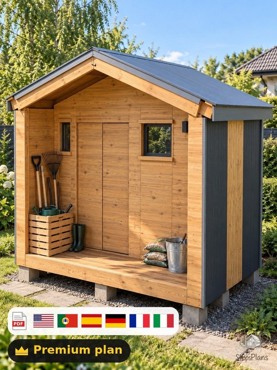 Garden Shed with Porch - Photo 3