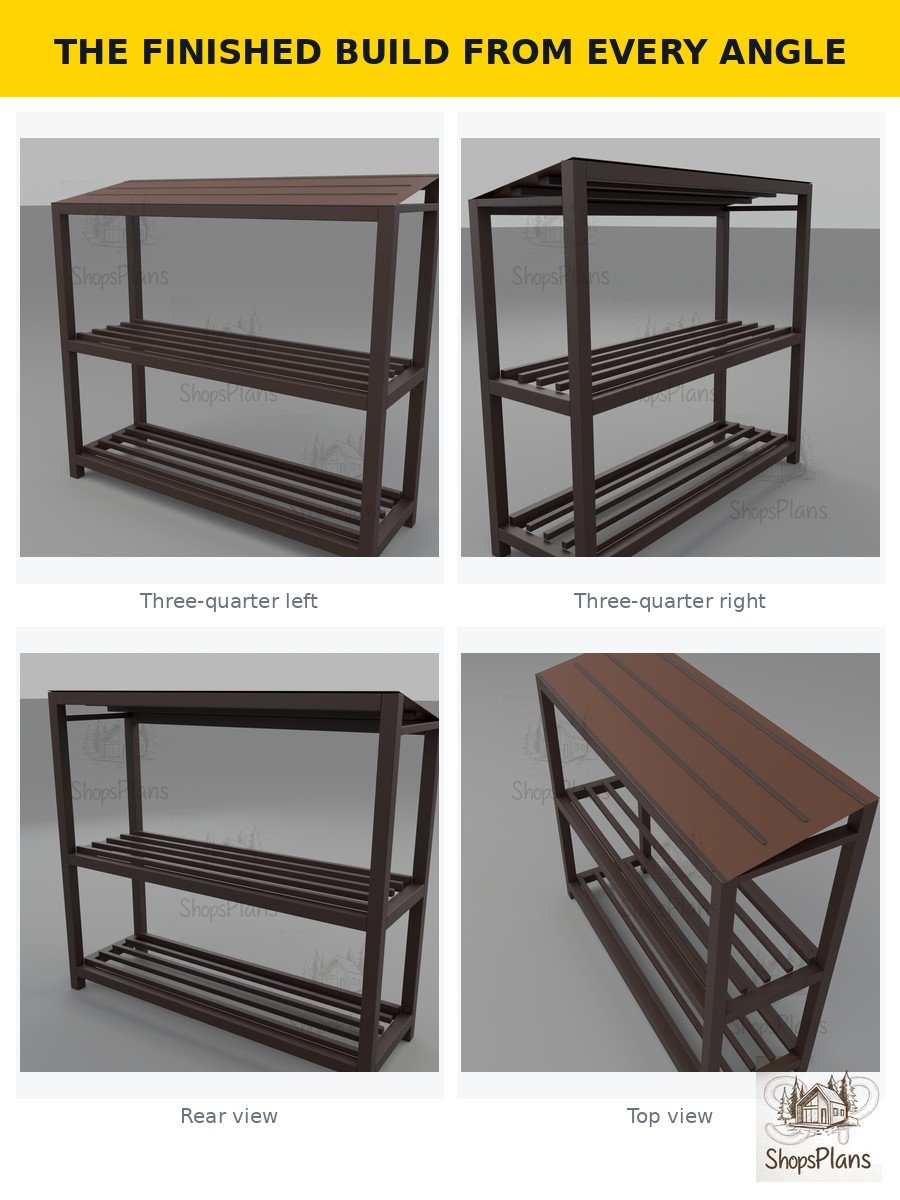 Metal Firewood Rack - Photo 5