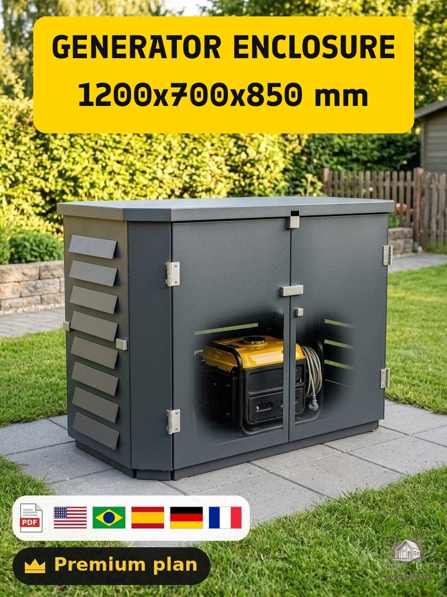 Soundproof Generator Enclosure - Photo 3