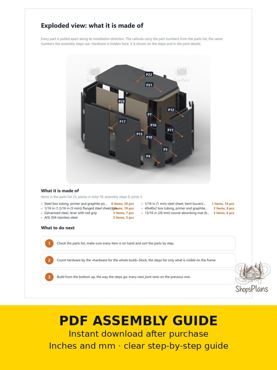 Soundproof Generator Enclosure - Photo 4