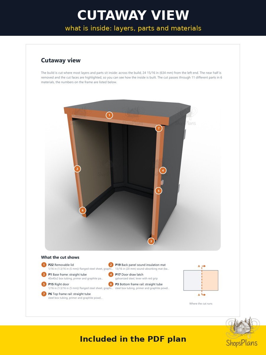Soundproof Generator Enclosure - Photo 7